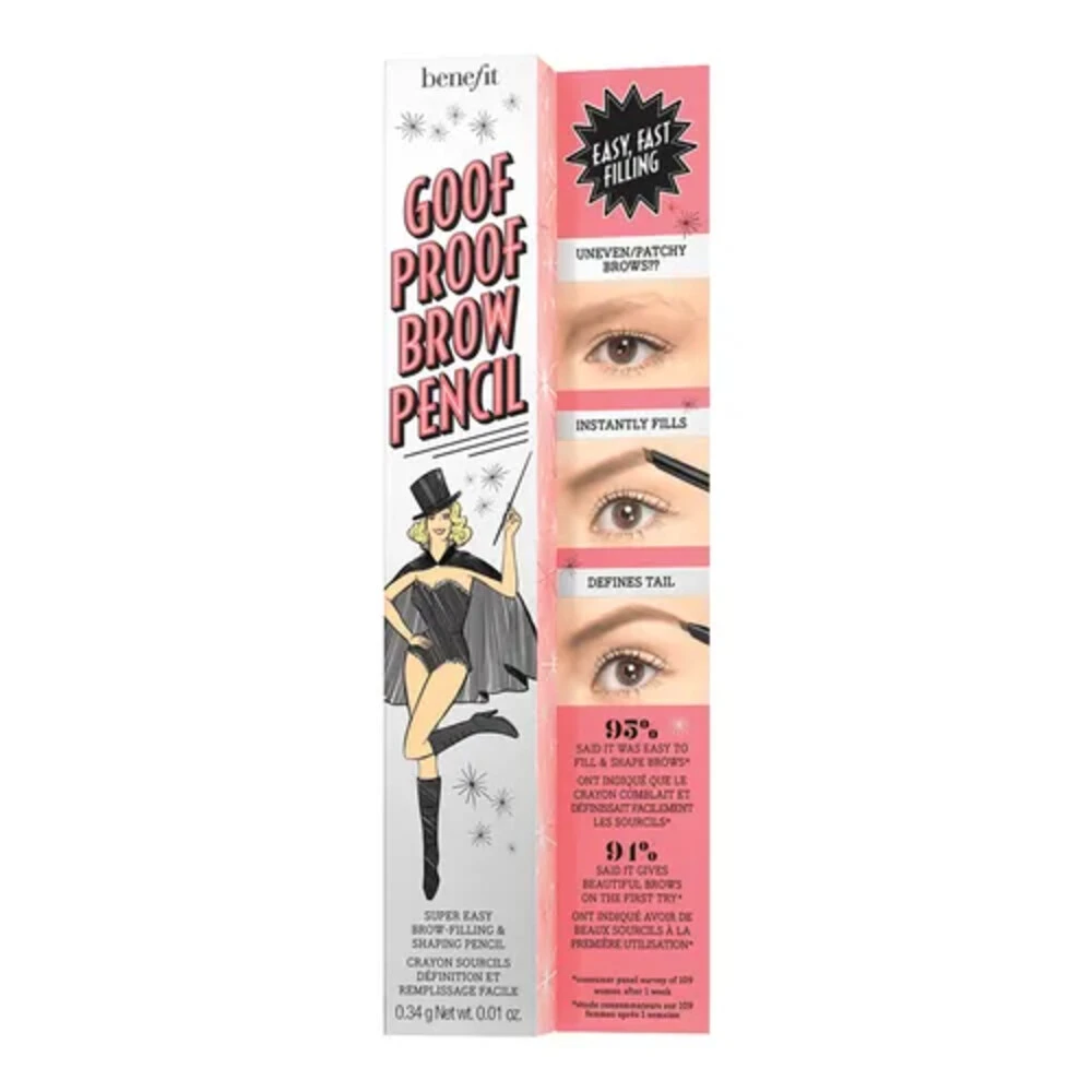Benefit Goof Proof Brow Shaping Pencil 6 Cool Soft Black Benefit Goof Proof Brow Shaping Pencil 6 Cool Soft Black -Geselecteerde Mode-Cosmeticawinkels 1012712 4