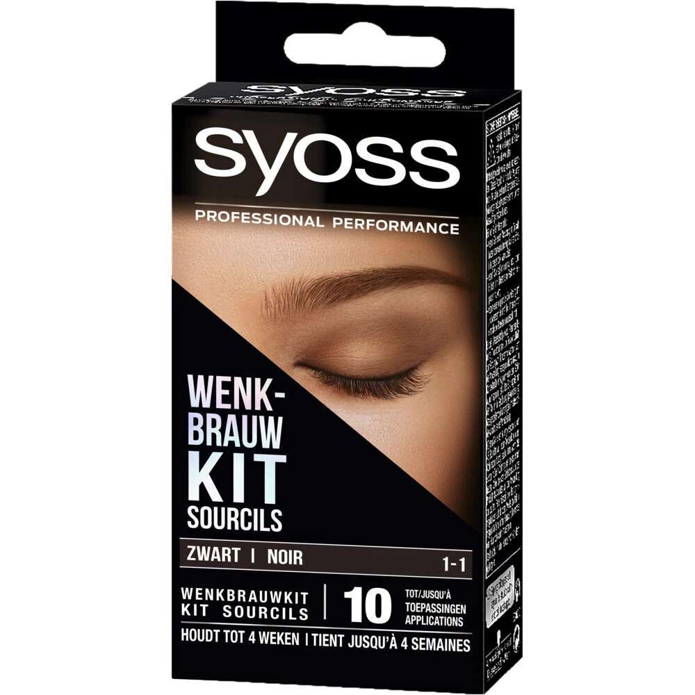 Syoss Wenkbrauwverf Zwart Syoss Wenkbrauwverf Zwart -Geselecteerde Mode-Cosmeticawinkels 1018165 2