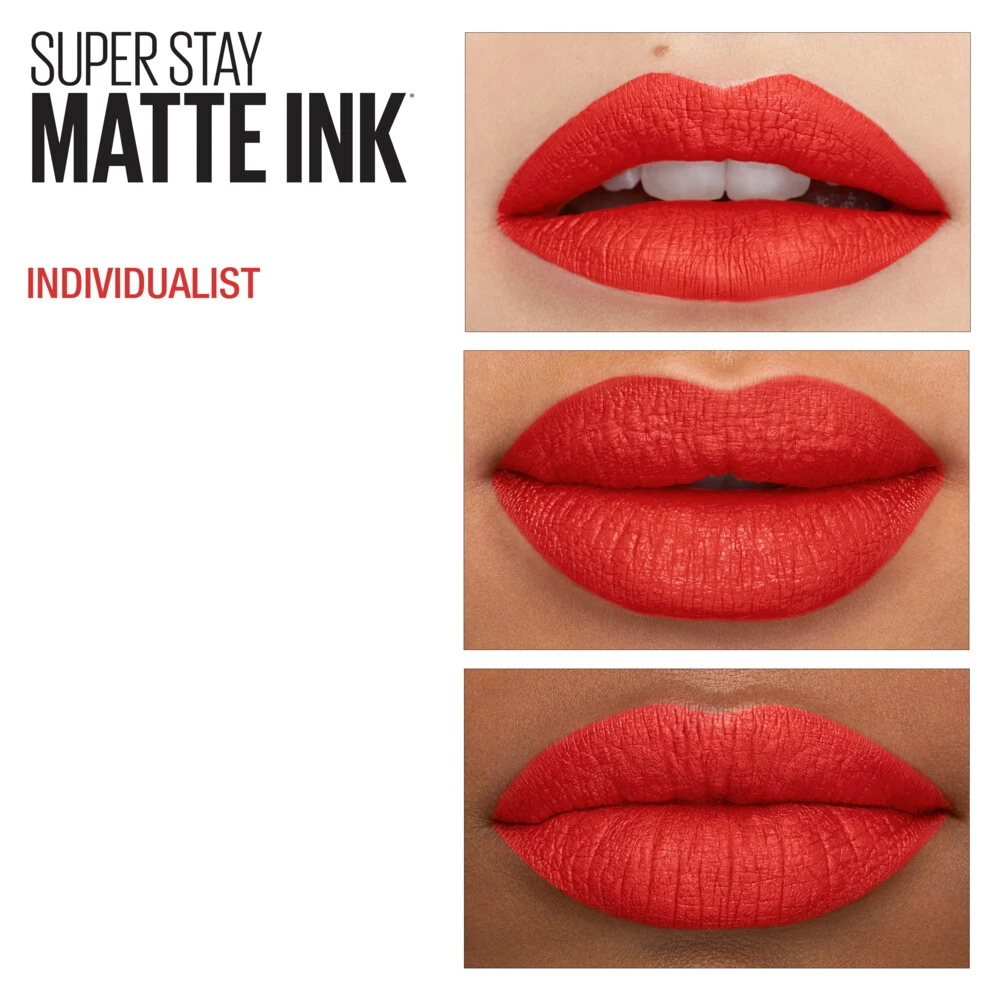 Maybelline Lippenstift SuperStay Matte Ink 320 Individualist Maybelline Lippenstift SuperStay Matte Ink 320 Individualist -Geselecteerde Mode-Cosmeticawinkels 1019351 3