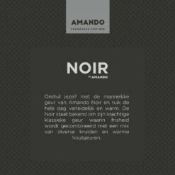 6x Amando Noir Aftershave -Geselecteerde Mode-Cosmeticawinkels 1030423 4