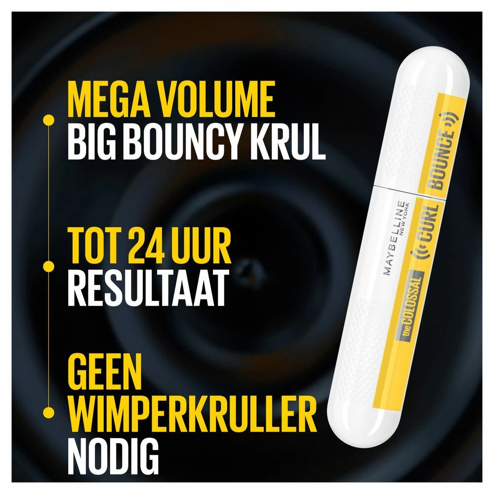 Maybelline Colossal Curl Bounce Mascara Very Black Maybelline Colossal Curl Bounce Mascara Very Black -Geselecteerde Mode-Cosmeticawinkels 1035719 3