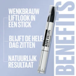 Maybelline Tattoo Brow Lift Stick Wenkbrauwpotlood Met Stylingborstel 05 Black Brown -Geselecteerde Mode-Cosmeticawinkels 1037227 3