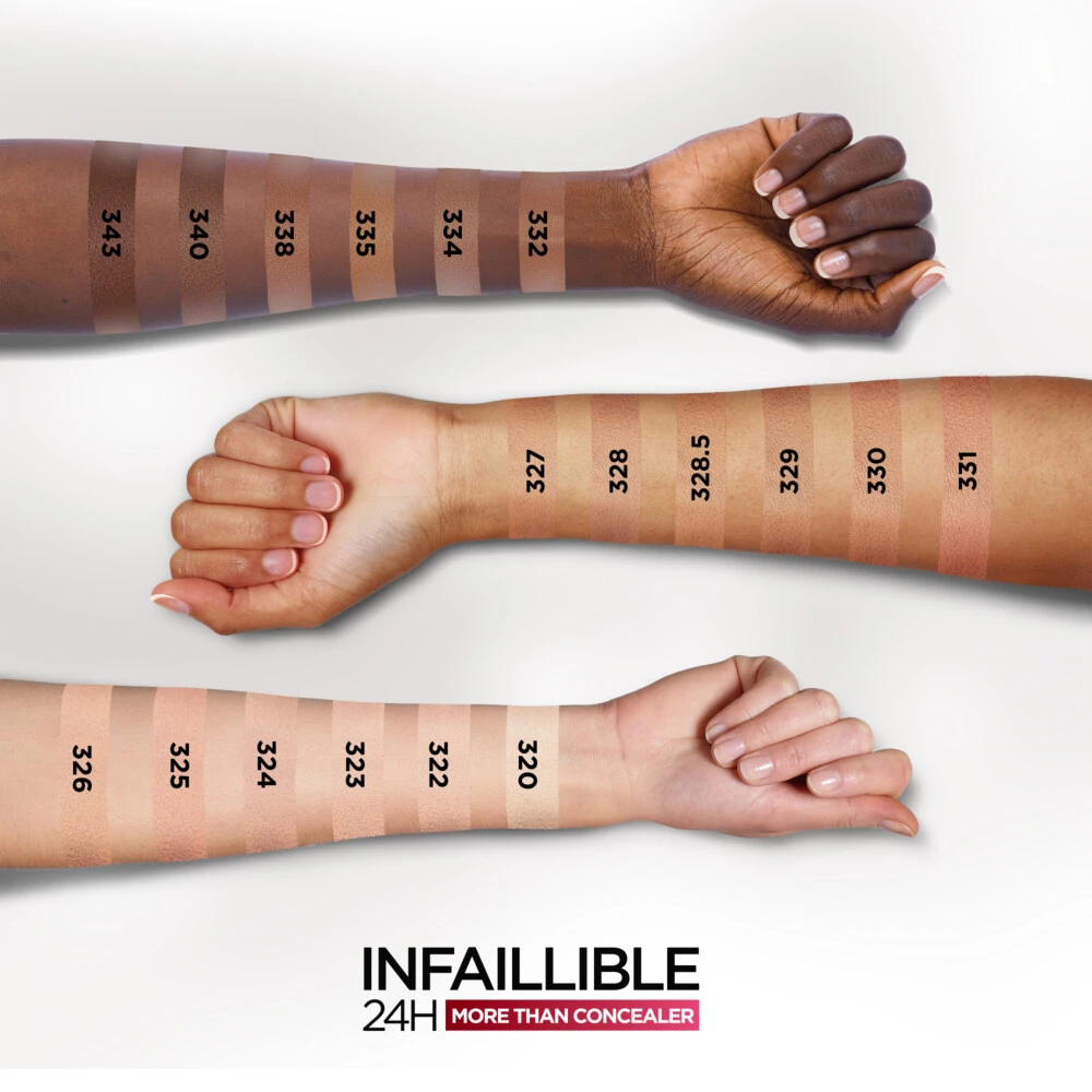 Lu0027Oréal Infaillible More Than Concealer 328.5 Crème Brûlée L'Oreal Lu0027Oréal Infaillible More Than Concealer 328.5 Crème Brûlée -Geselecteerde Mode-Cosmeticawinkels 1037257 4