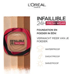 L'Oreal Lu0027Oréal Infaillible 24H Foundation In A Powder 390 Ebene -Geselecteerde Mode-Cosmeticawinkels 1037262 3