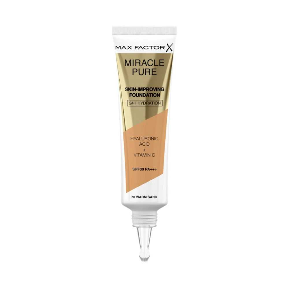 Max Factor Miracle Pure Foundation 070 Warm Sand Max Factor Miracle Pure Foundation 070 Warm Sand -Geselecteerde Mode-Cosmeticawinkels 1041197 2