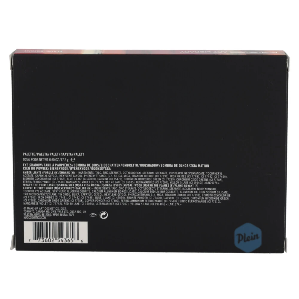 MAC Cosmetics Art Library Oogschaduw MAC Cosmetics Art Library Oogschaduw -Geselecteerde Mode-Cosmeticawinkels 1042668 2