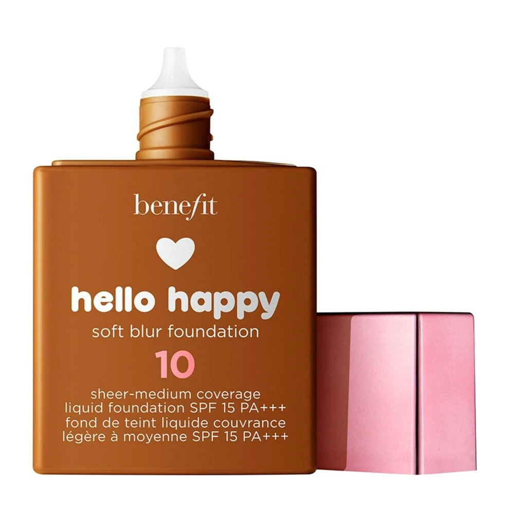 Benefit Hello Happy Soft Blur Foundation 10 Deep Warm Benefit Hello Happy Soft Blur Foundation 10 Deep Warm -Geselecteerde Mode-Cosmeticawinkels 1044371