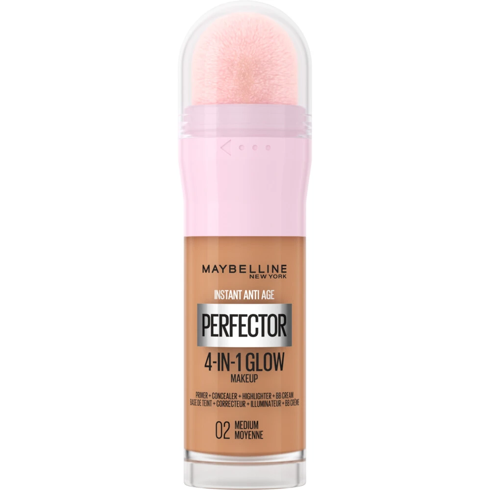 Maybelline Instant Anti-Age Perfector 4-in-1 Glow Medium - Primer, Concealer, Highlighter en BB-Cream in één Maybelline Instant Anti-Age Perfector 4-in-1 Glow Medium - Primer, Concealer, Highlighter En BB-Cream In één -Geselecteerde Mode-Cosmeticawinkels 1050974