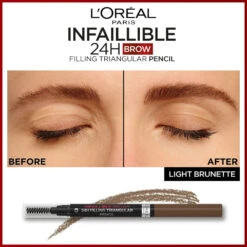 L'Oreal Lu0027Oréal 24H Brow Filling Triangular Pencil 5.0 Light Brunette -Geselecteerde Mode-Cosmeticawinkels 1071954 4