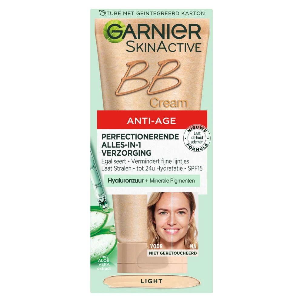Garnier BB Cream Anti-Veroudering Light Garnier BB Cream Anti-Veroudering Light -Geselecteerde Mode-Cosmeticawinkels 893580