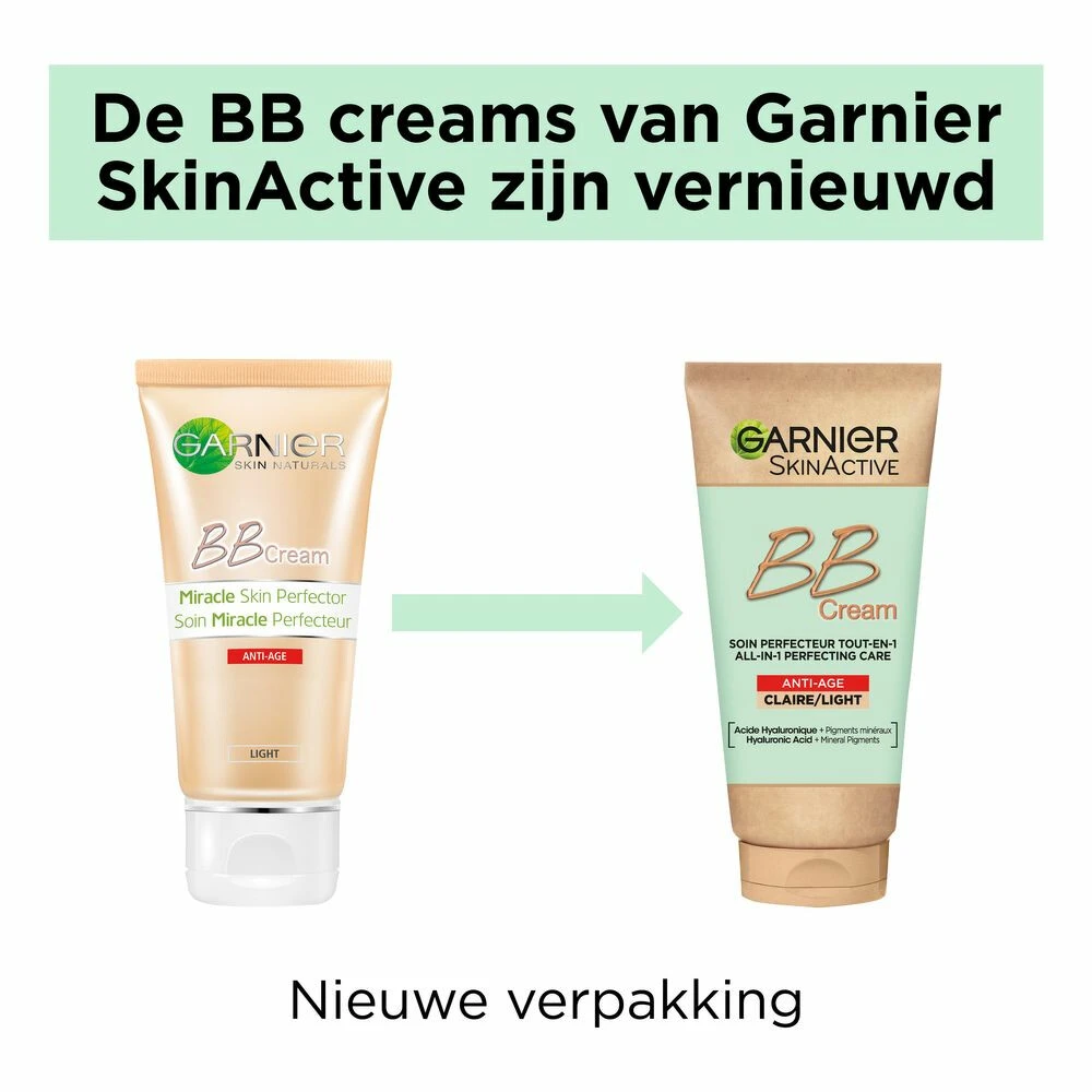 Garnier BB Cream Anti-Veroudering Light Garnier BB Cream Anti-Veroudering Light -Geselecteerde Mode-Cosmeticawinkels 893580 2