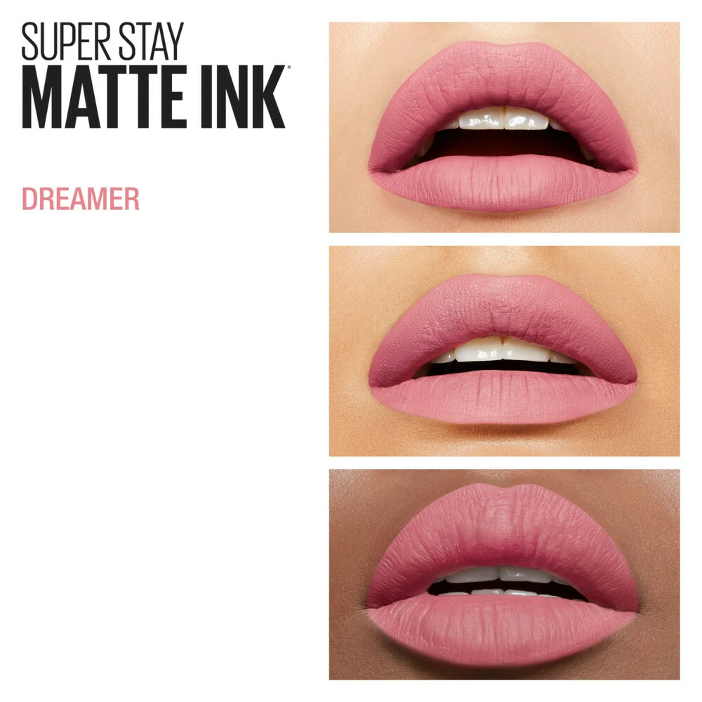Maybelline SuperStay 24h Matte Ink Lippenstift 10 Dreamer Maybelline SuperStay 24h Matte Ink Lippenstift 10 Dreamer -Geselecteerde Mode-Cosmeticawinkels 985836 4