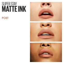 Maybelline SuperStay 24h Matte Ink Lippenstift 60 Poet 5 Maybelline SuperStay 24h Matte Ink Lippenstift 60 Poet -Geselecteerde Mode-Cosmeticawinkels 991316 4