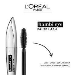 L'Oreal Lu0027Oréal Bambi Eye By False Lash Volume Mascara Zwart 4 L'Oreal Lu0027Oréal Bambi Eye By False Lash Volume Mascara Zwart -Geselecteerde Mode-Cosmeticawinkels 996993 3